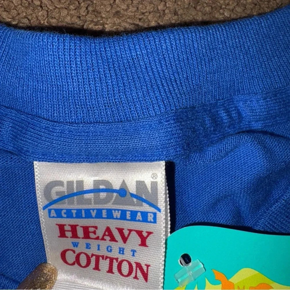 BRAND NEW SCOOBY DOO “WHO LET THE DOG OUT” VINTAGE SHORT SLEEVE BLUE shirt - Picture 9 of 10